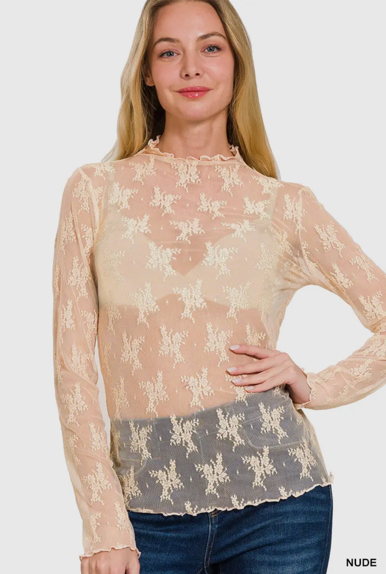 Lace Layering Top
