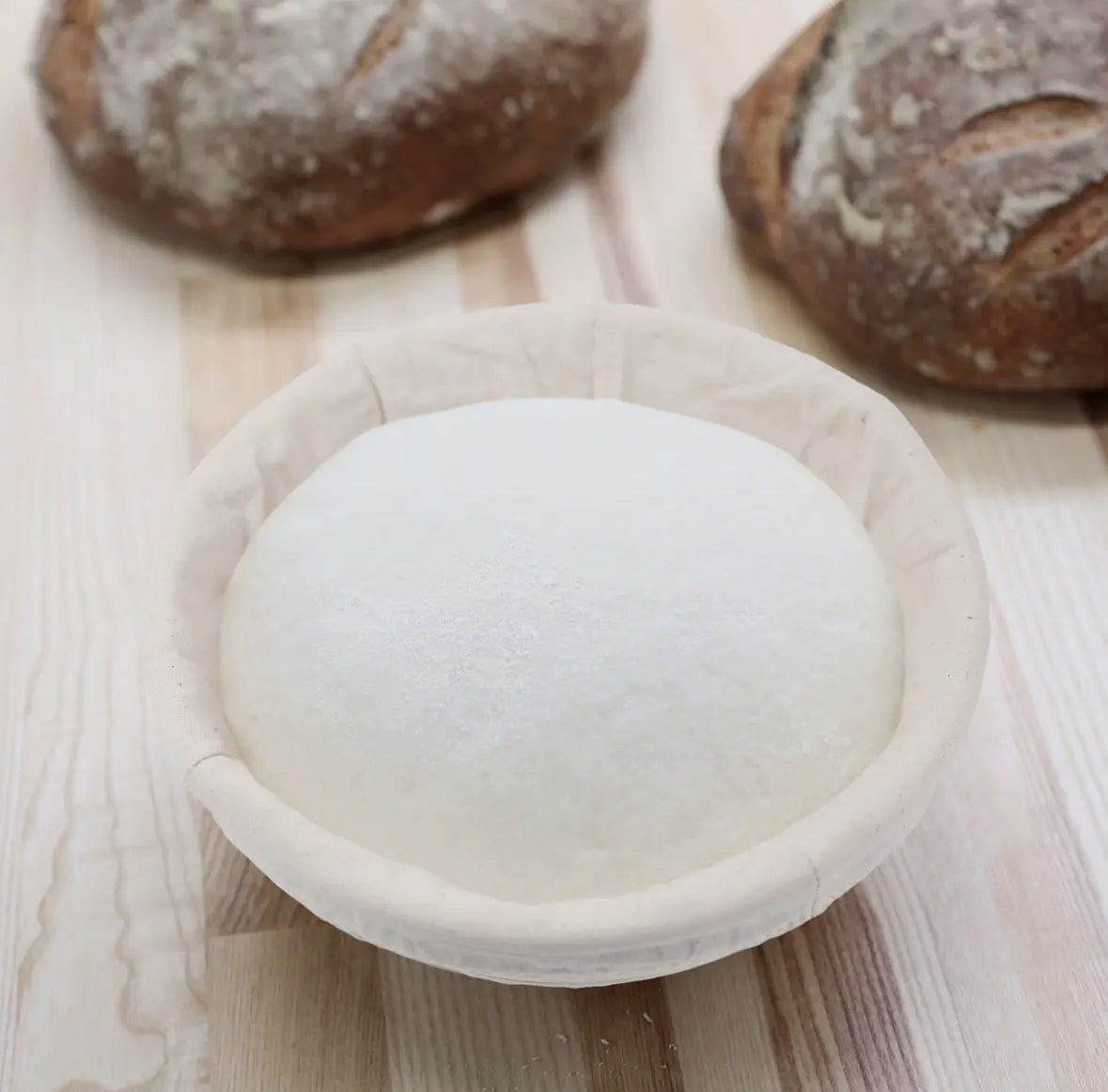 Round Proofing sourdough Basket and Liner