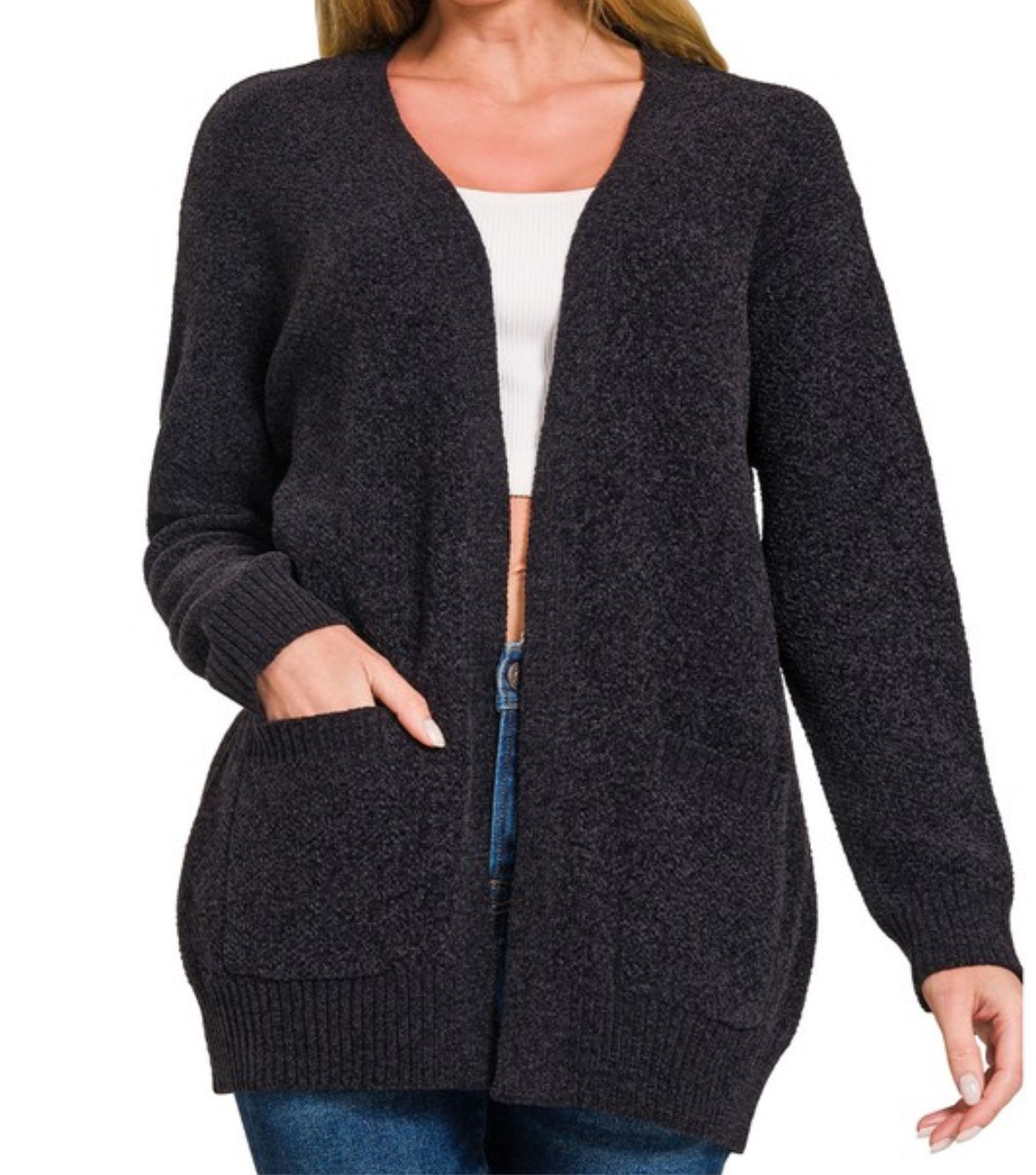 Mélange Sweater Cardigan