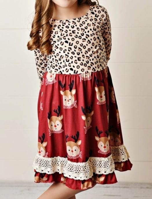 Kid's Reindeer Dress