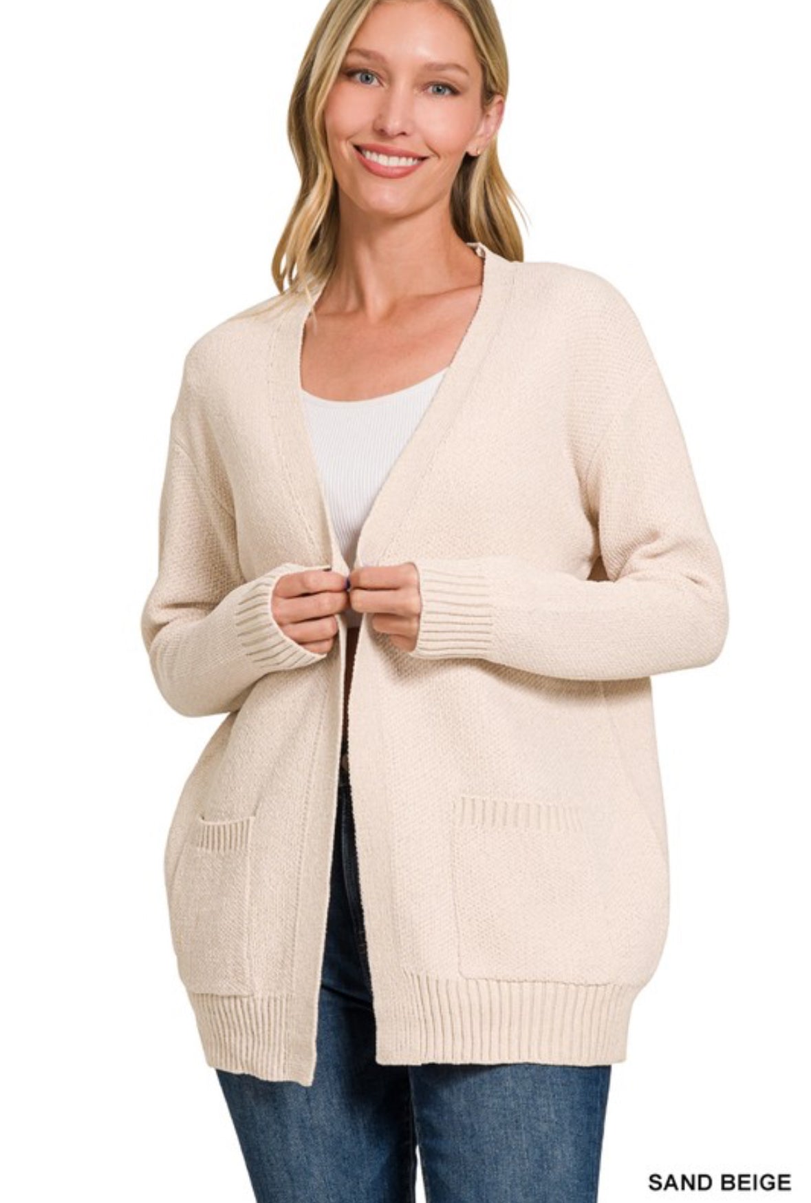 Mélange Sweater Cardigan