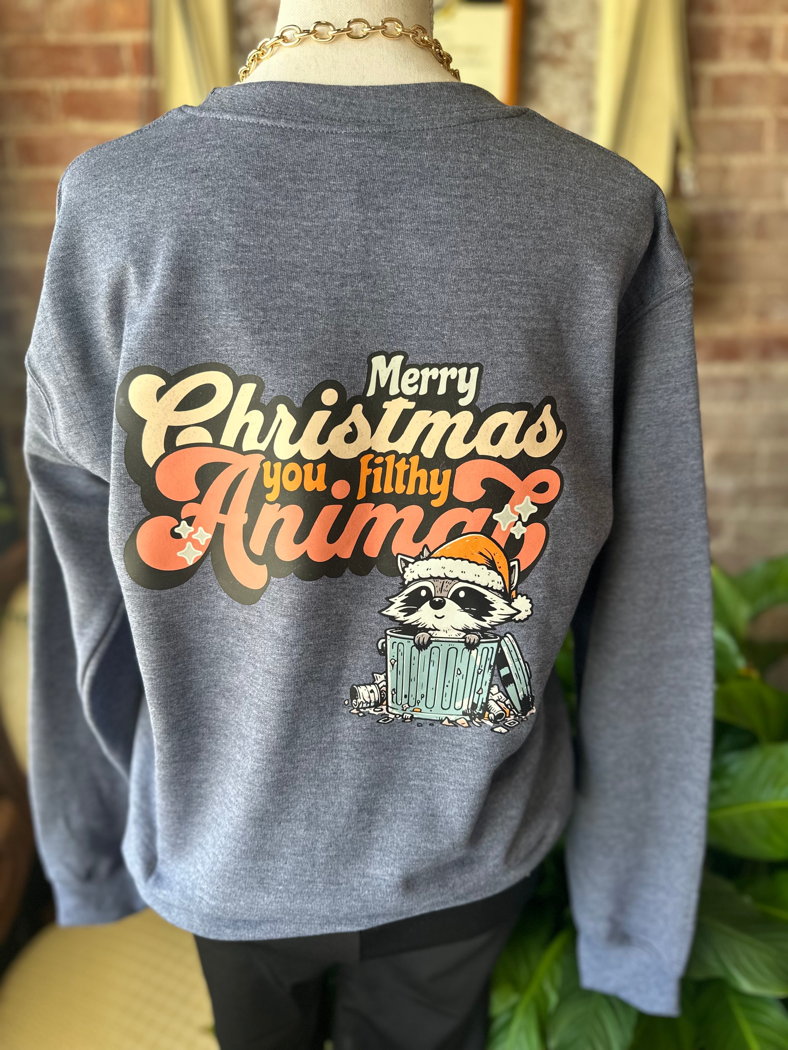 Merry Christmas Filthy Animal Sweatshirt