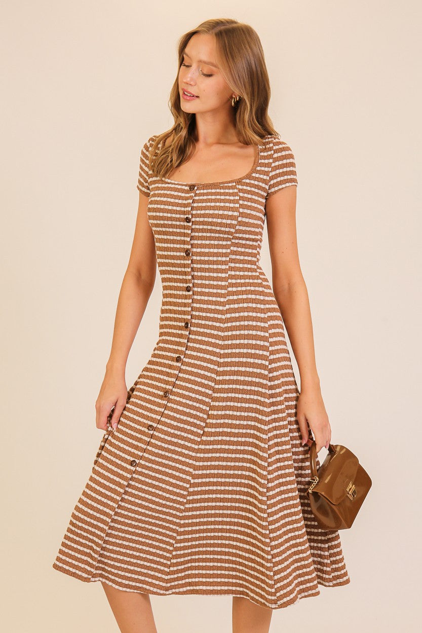 Casual Days Striped Maxi