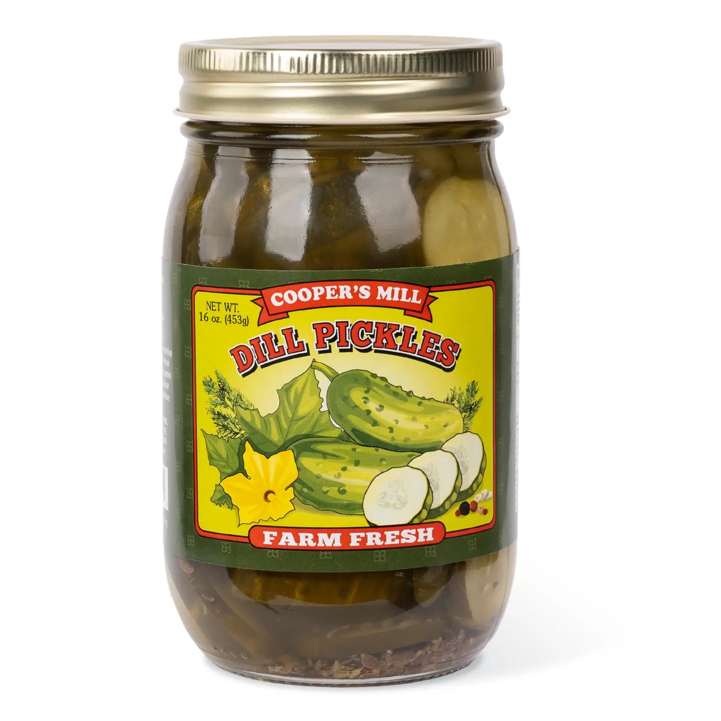 Cooper's Mill Pickles/ Garlic/ Jalapenos