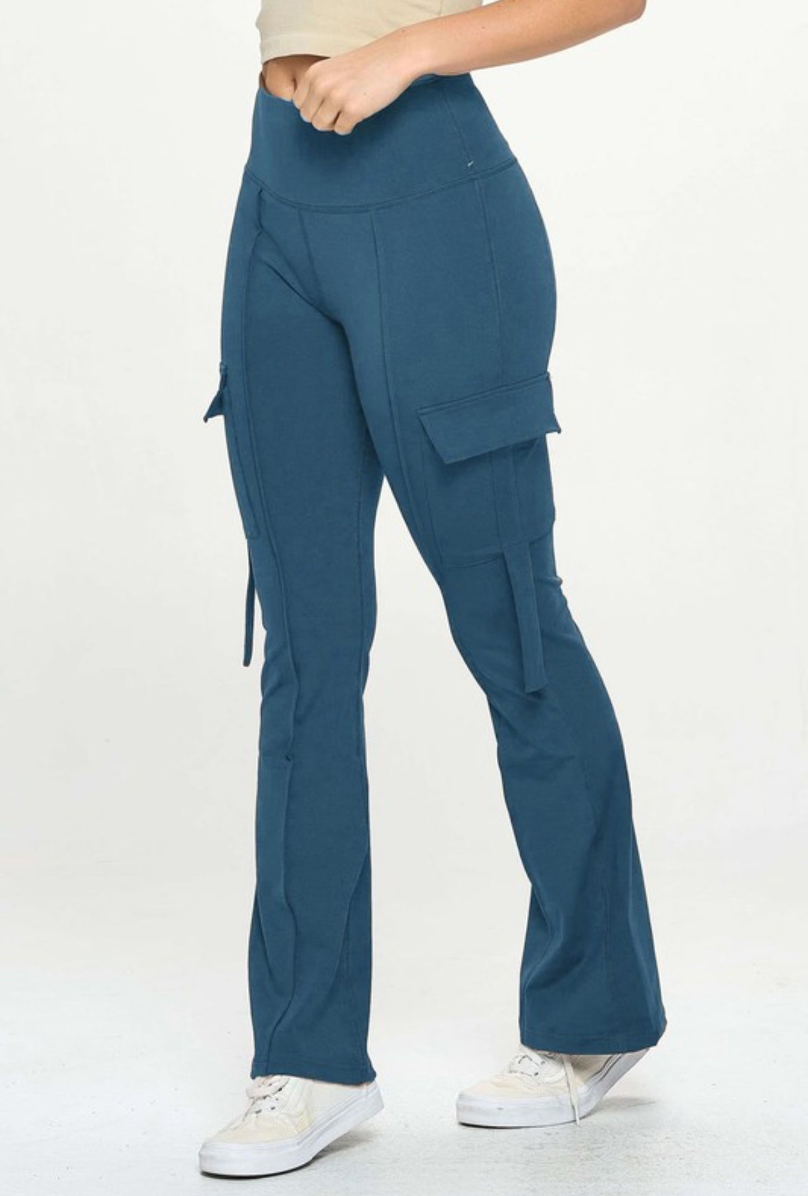 Flare Cargo Yoga Pants