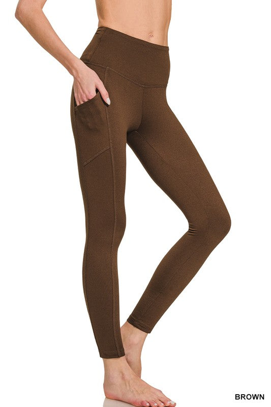 Microfiber Full Length Leggings
