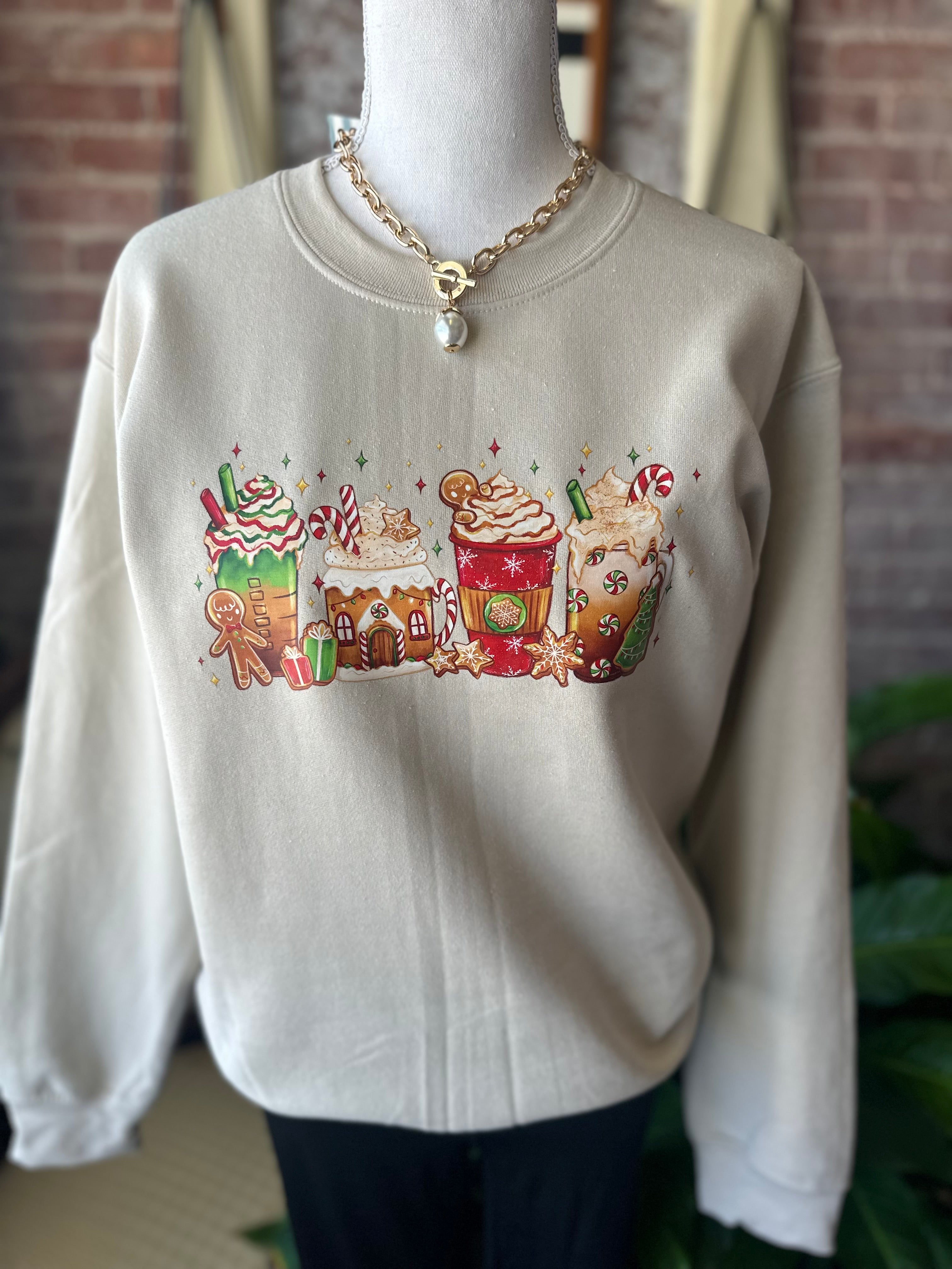 Christmas Drink Sweatshirt