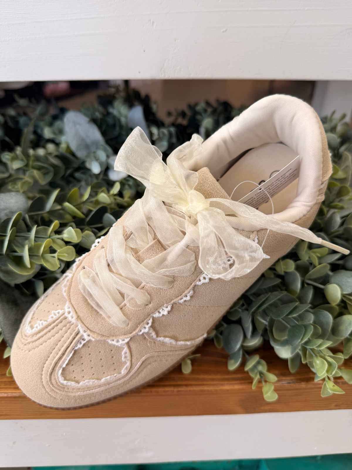 Lace Detail Sneakers
