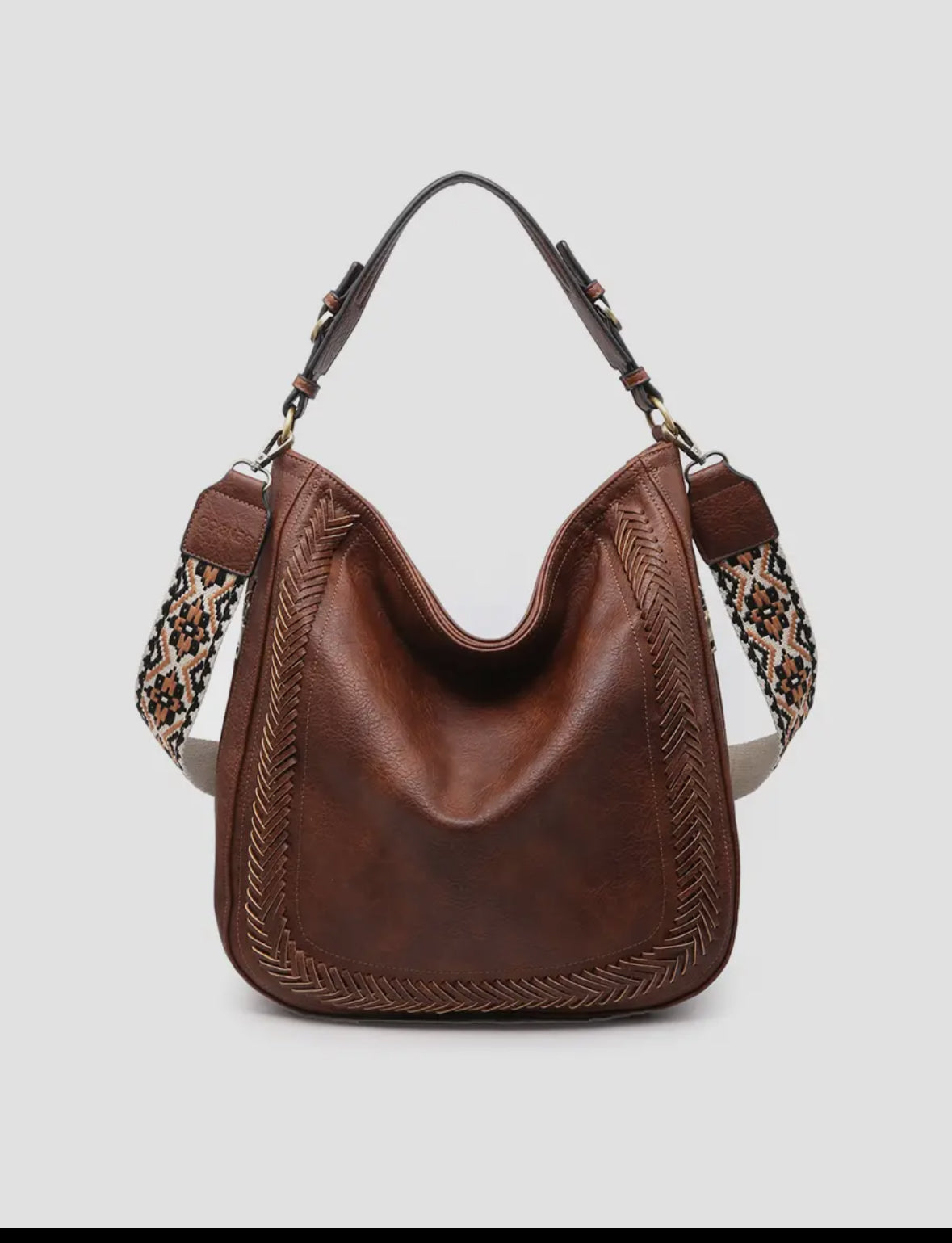 Whipstitch Hobo/crossbody Purse