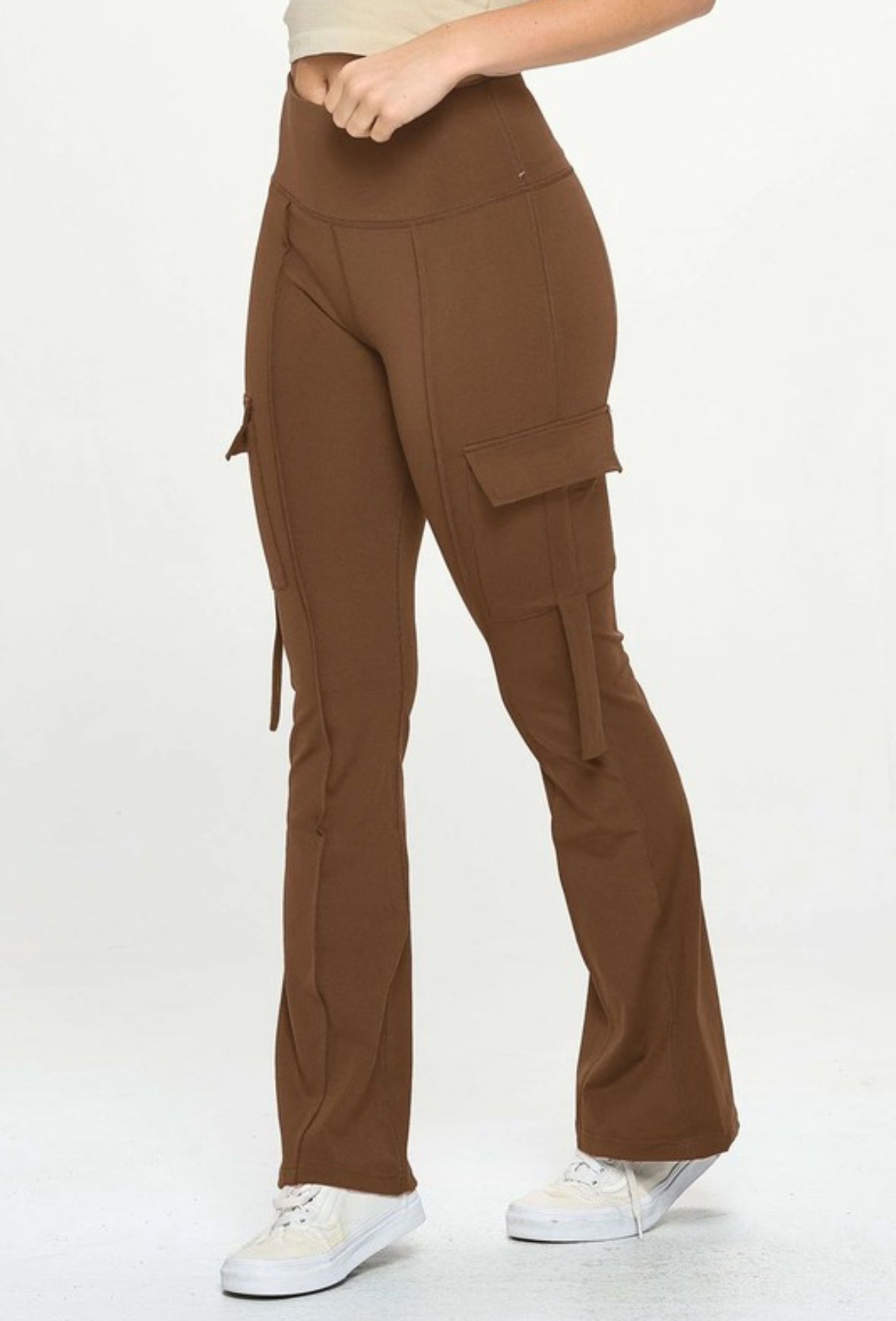 Flare Cargo Yoga Pants