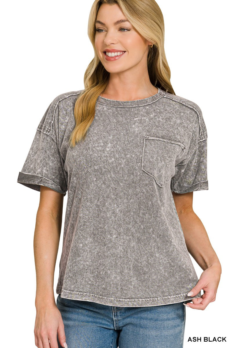 Halo Washed Relaxed Fit Tee