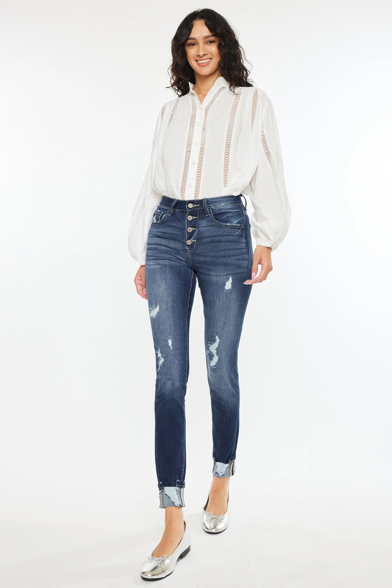 Kancan- High Rise Super Skinny Jeans