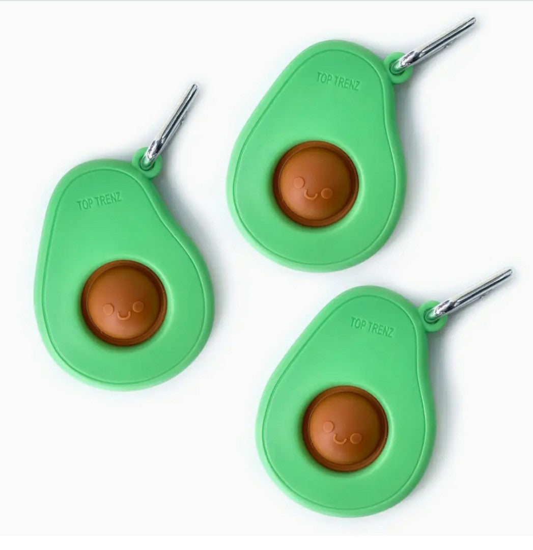 Avocado Fidget Keychain