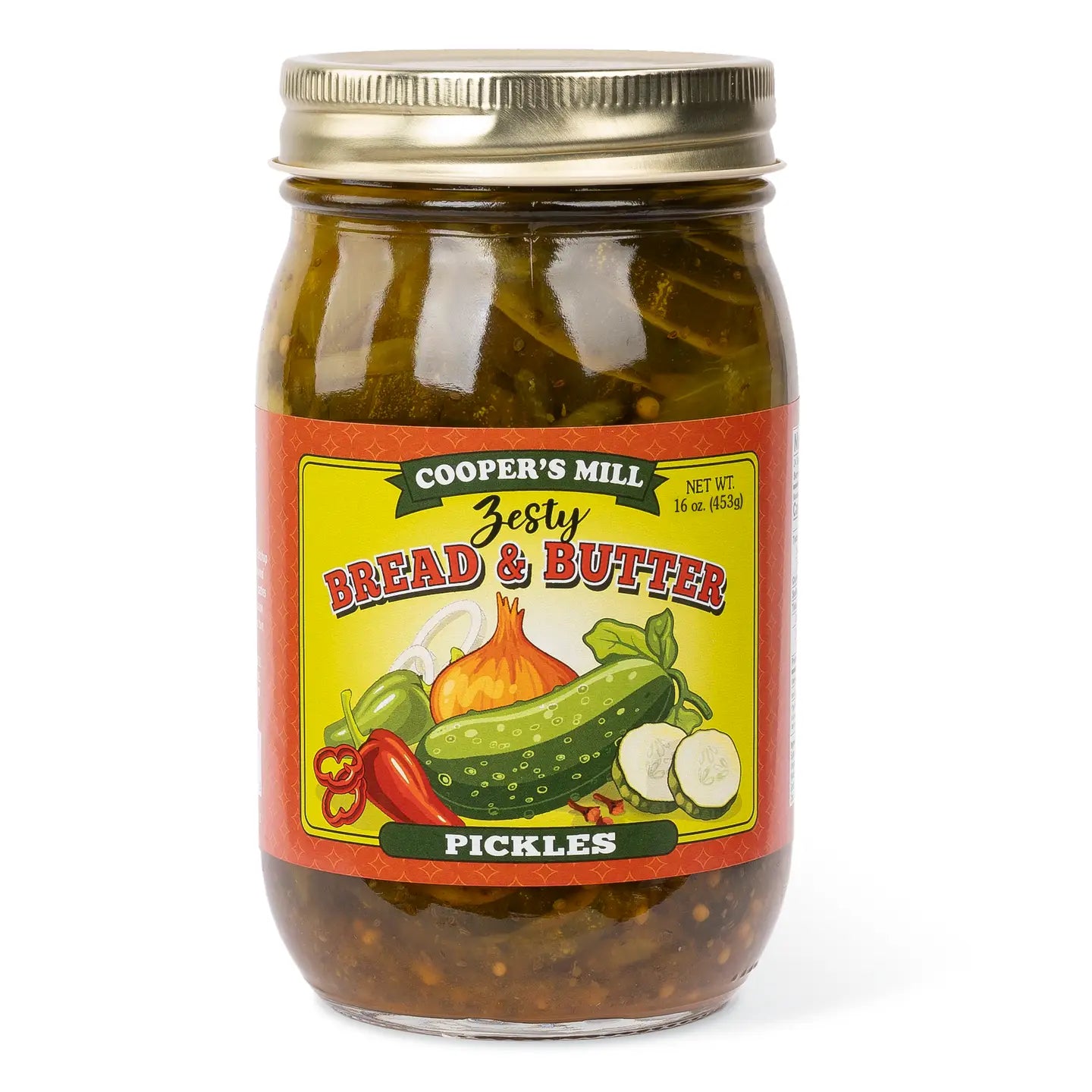 Cooper's Mill Pickles/ Garlic/ Jalapenos