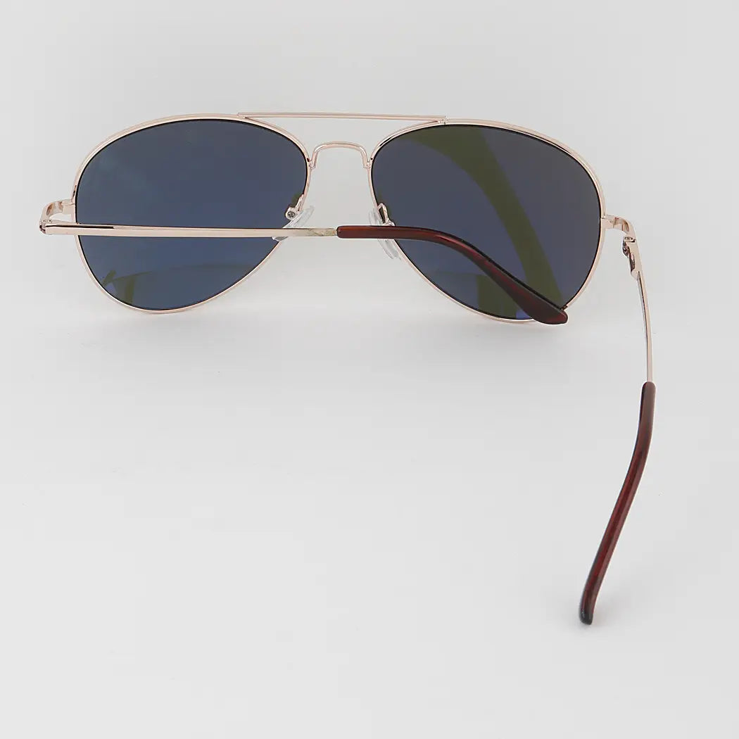 Classic Tinted Aviator Sunglasses