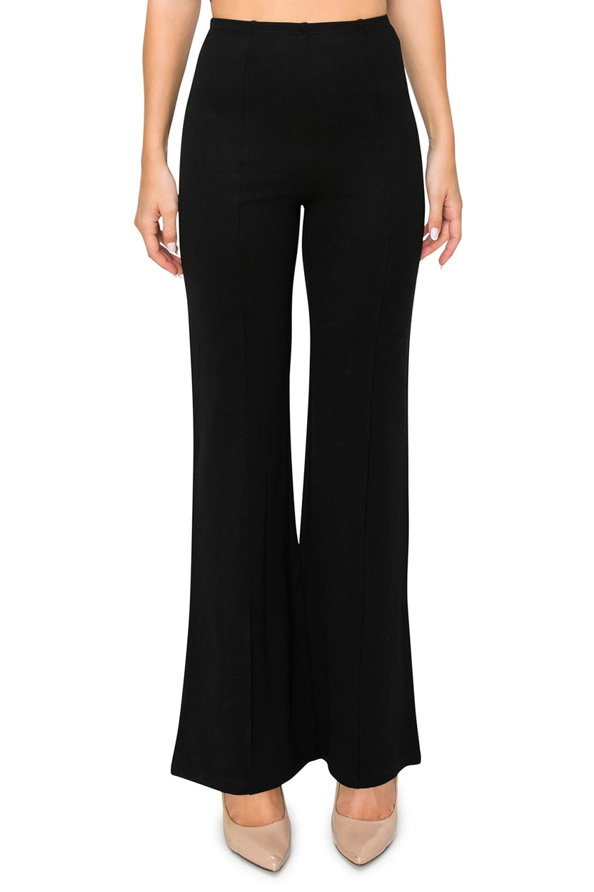 Sleek & Slim High-Waist Flare Pants