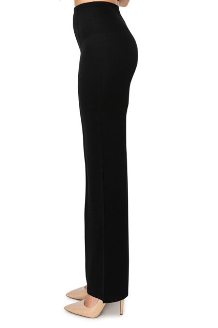 Sleek & Slim High-Waist Flare Pants