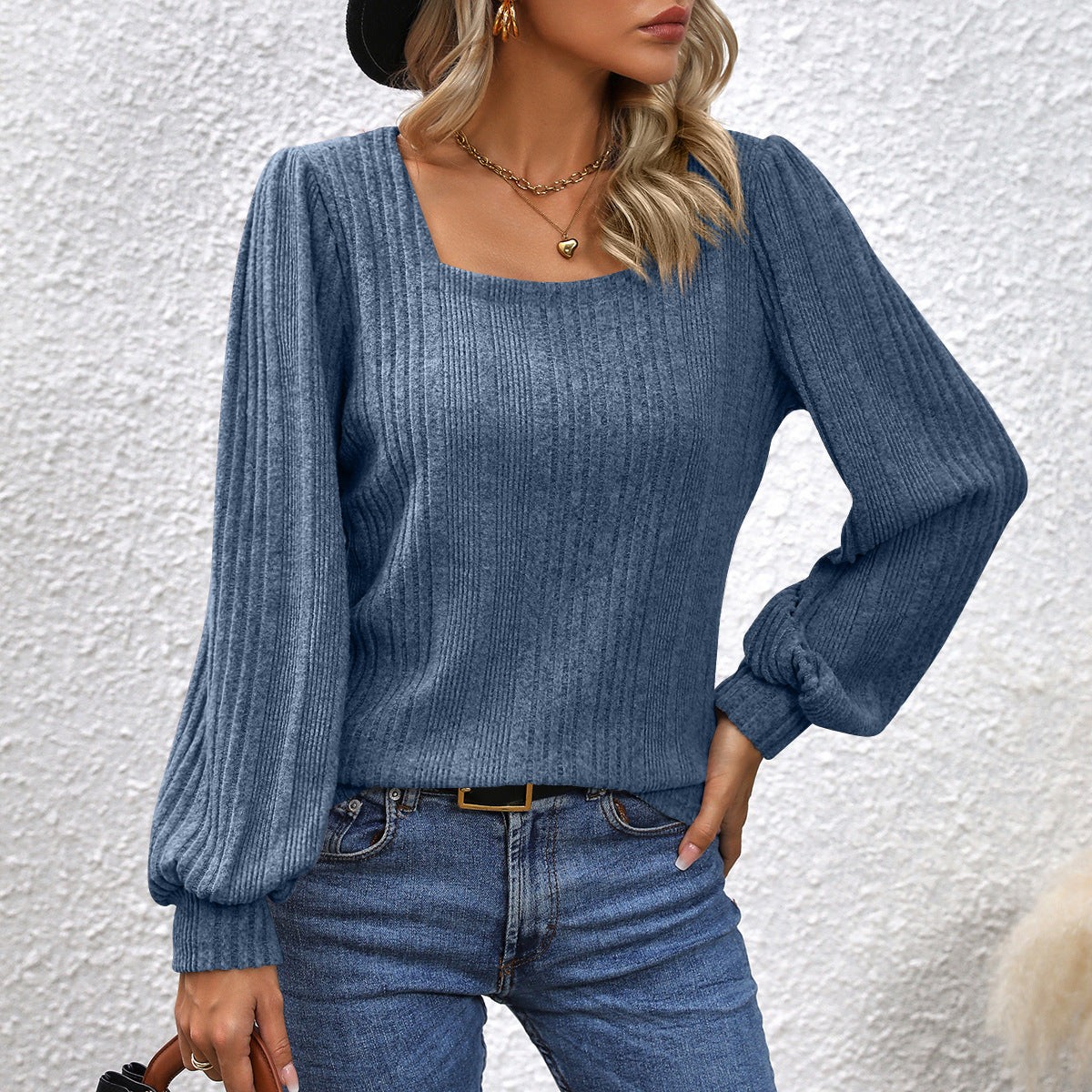 Lantern Sleeve Sweater